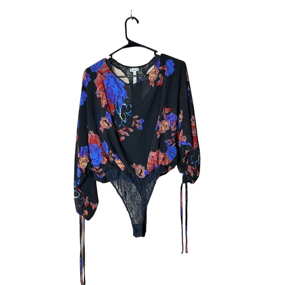 Intimately Free by Free People Bodysuit Blouse Top Size XS